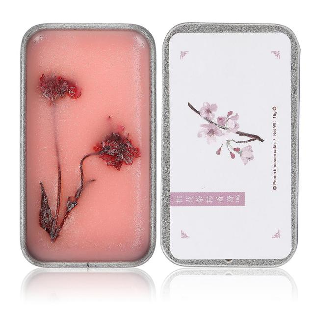 12g Solid Perfume Safe Elegant Portable Peach Blossom White Tea Solid Balm For Women on Productcaster.