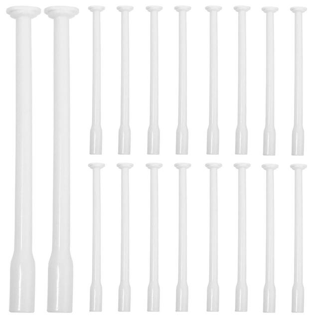 20pcs Applicateurs vaginaux jetables Applicateurs de suppositoire portables Tireurs de lubrifiants domestiques Blanc 13.5x1cm on Productcaster.