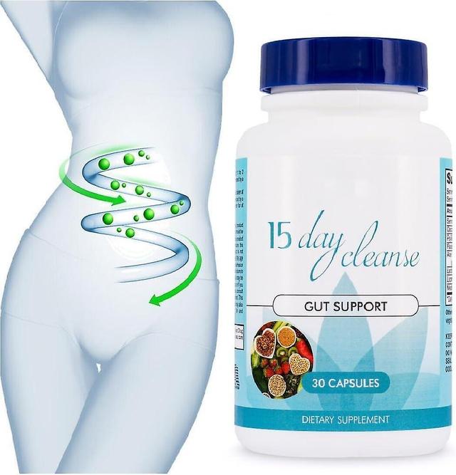 Gut and Colon Support 15 Day Cleanse Colon cleansing 30 capsules Weight Control 3bottles on Productcaster.