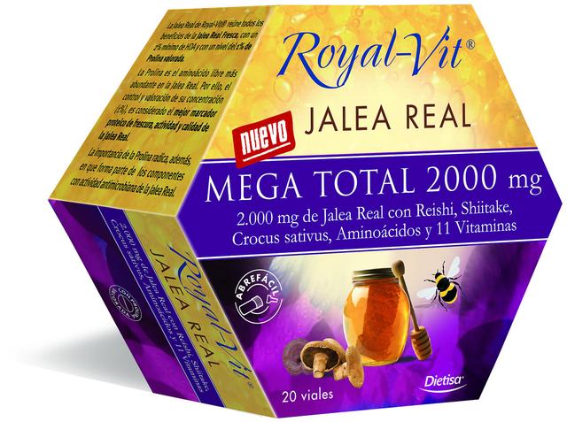 Dietisa Royal Vit Jelly Mega Całkowita 2000 mg 20 fiolek on Productcaster.