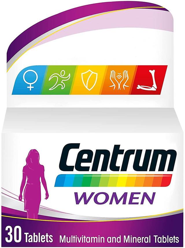 Centrum Women Multivitamiinit 24 avainvitamiinia ja kivennäisaineita - 30 kpl on Productcaster.