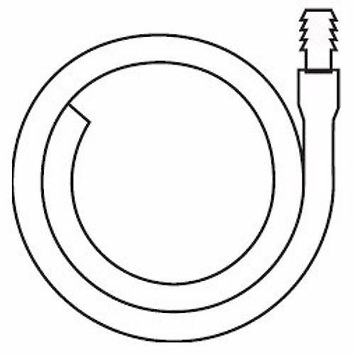 Hollister Extension Tubing 18 Inch L, 11/32 Inch ID, Oval, Kink Resistant, With Connector, Count of 1 (Pack of 1) on Productcaster.