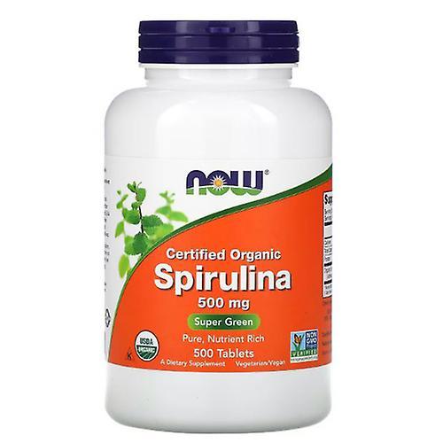 Now Foods Spirulina,500 mg,500 Tabs (Pack of 4) on Productcaster.