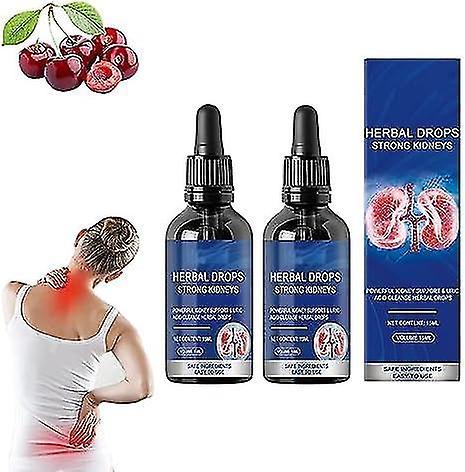 Ofocase Herbal Kidney Care Drops, Herbal Drops Strong Kidneys, Relaxing And Active Repair Essence Liquid, Herbal Care Solution 15ml 2 pcs on Productcaster.