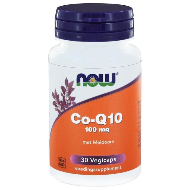 Co-Q10 100 mg conheceu Meidoorn (30 vegicaps) - NOW Foods on Productcaster.