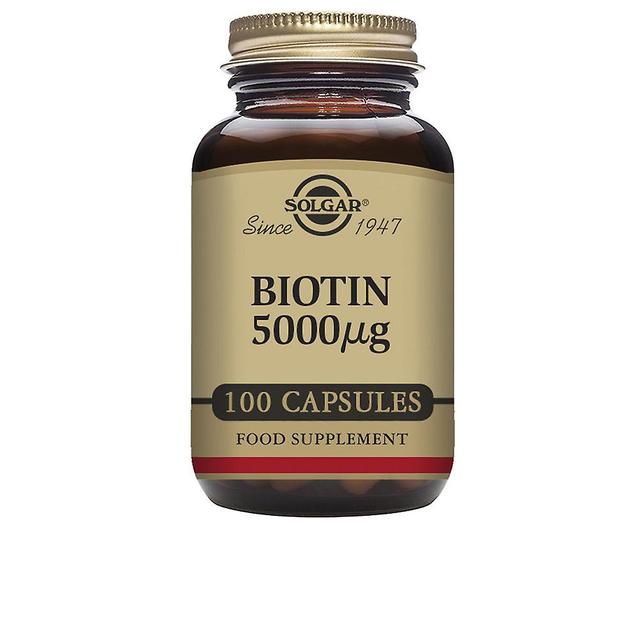 Solgar Biotin 5000 Μg 100 Tablets Unisex 100 comprimidos on Productcaster.