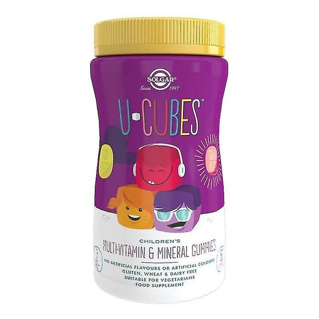 Brand Solgar U-cubes Multivitamínové a minerálne gummies - 60 výživových doplnkov zdravia (12556148) on Productcaster.