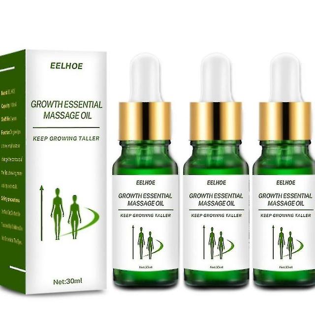 3pcs 30ml Height Increase Paste To Promote Growth Bone Growth Massage Essential Oil on Productcaster.