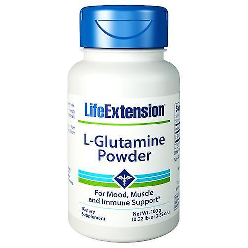 Life Extension L-Glutamin, Pulver 100 Gramm (4er Pack) on Productcaster.