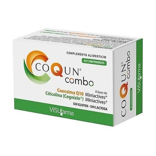 Visufarma Coqun combo coenzyme Q10 60 tablets on Productcaster.