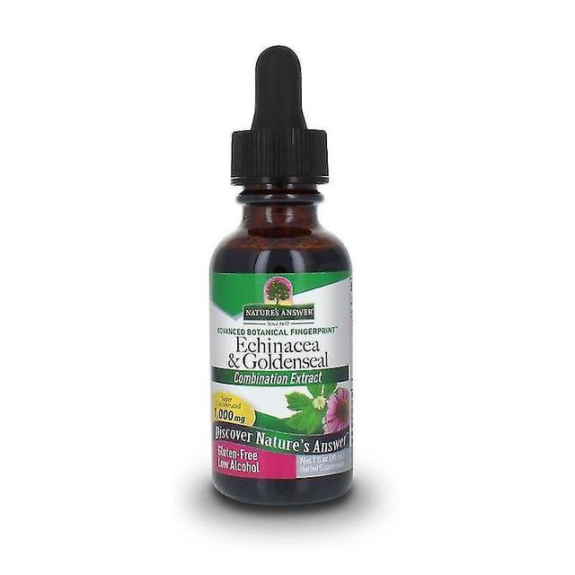 Nature's Answer Echinacea Root + Golden Seal LA 30ml 1440 on Productcaster.