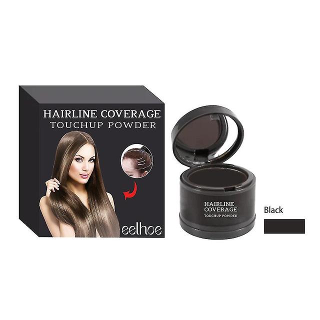 Root Cover Up & Hairline Powder for Thinning Hair - Touchup Powder black on Productcaster.