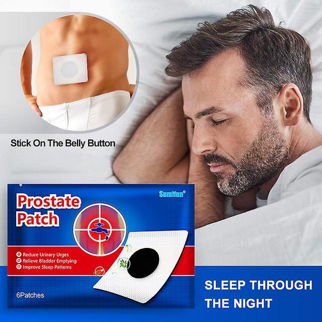 Prostate Health Navel Patch Natural Herbal Bladder Control Paster Prostate Treatment Patch For Men's Health 6pcs on Productcaster.