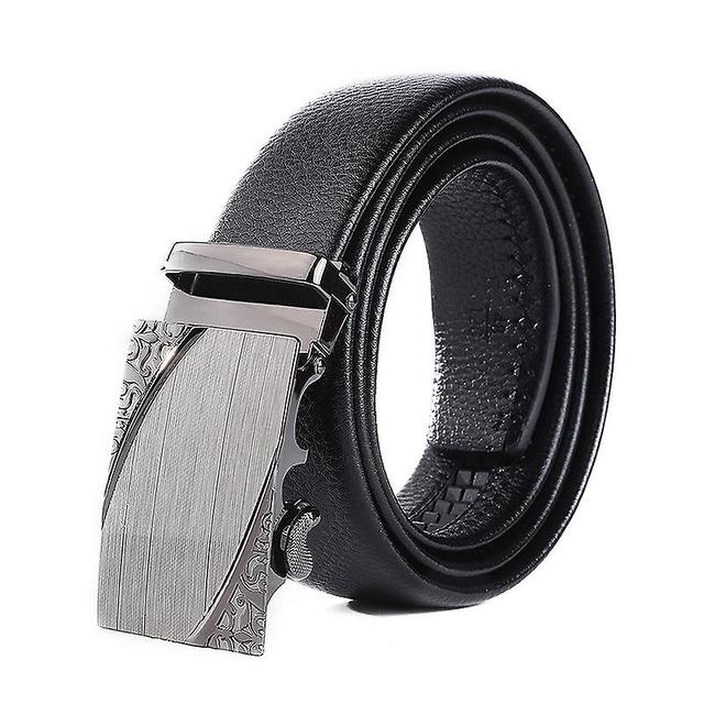 Dewenwils Dww-Une ceinture pour homme grave noire cliquet ceinture automatique pour homme ceinture en cuir de 35 mm de large on Productcaster.