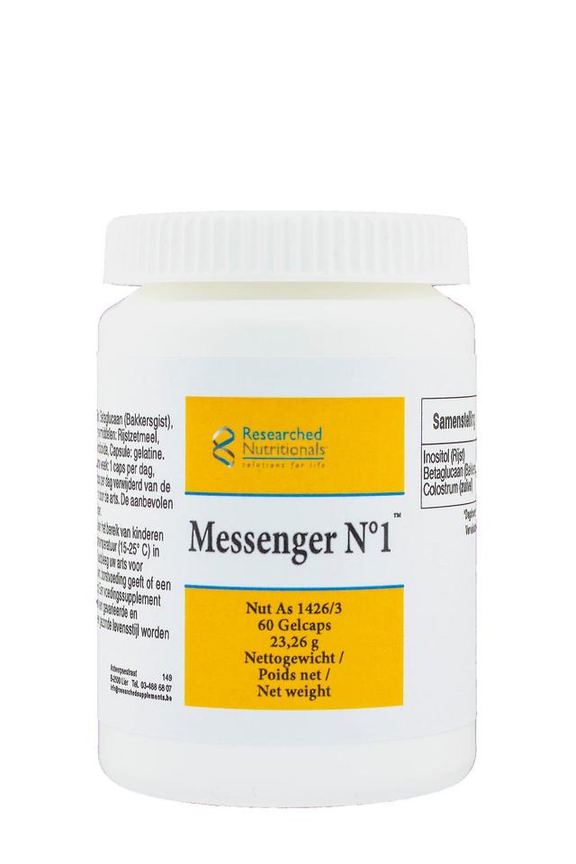 Researched Nutritionals Investigados nutricionales mensajero no1 60's on Productcaster.