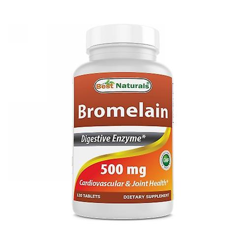 Best Naturals Bromelina, 500 mg, 120 pestañas (paquete de 1) on Productcaster.