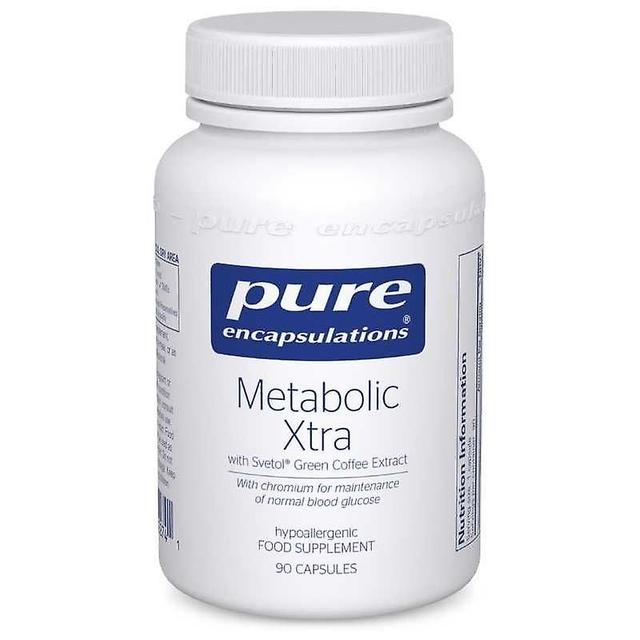 Pure Encapsulations Metabolic Xtra with Svetol Green Coffee Extract Capsules 90 on Productcaster.