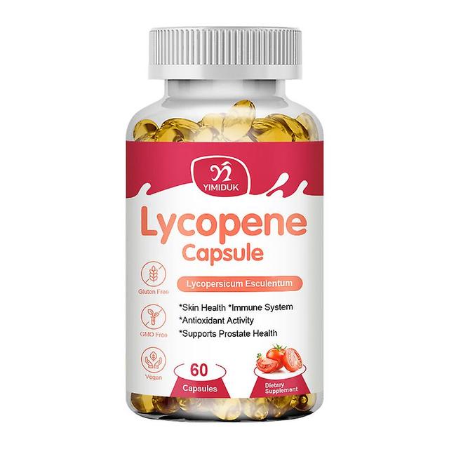 Vorallme Plant Lycopene Capsule Prostate Treatment Medicine Support Urinary System & Immunity Health Improve Male Function 1 Bottles 120pcs on Productcaster.