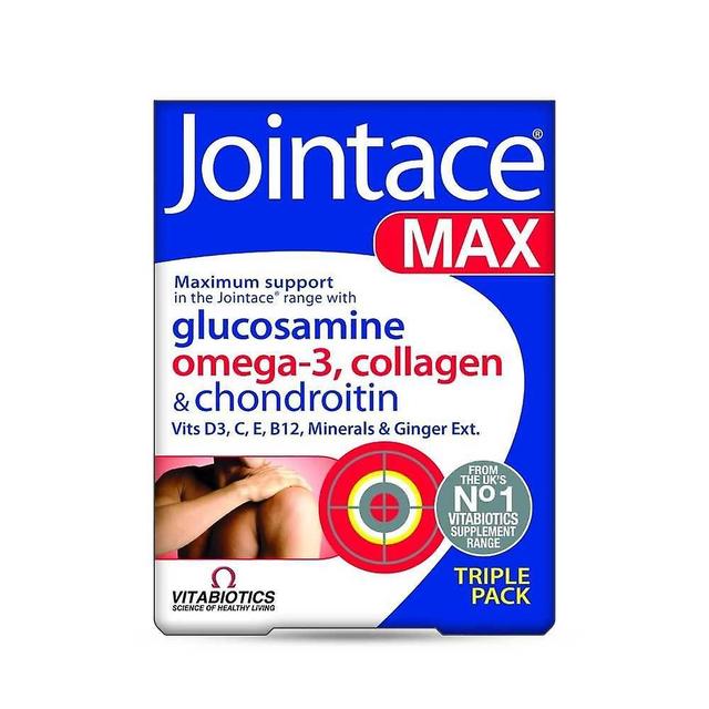 84x Vitabiotics Jointace Max Tabletten Visolie Collageen Mineralen - 3 Verpakkingen Voor 2 on Productcaster.