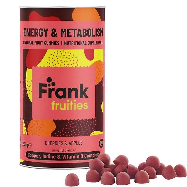 Frank Fruities Energia & Metabolismo Gummies 80 on Productcaster.