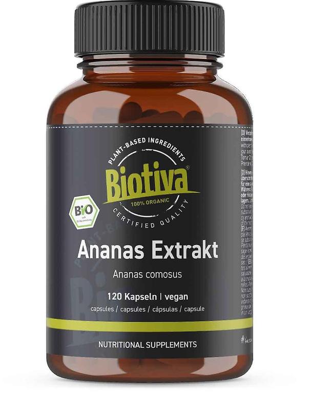 Good Organics GmbH Ananas extrakt bio (120 kapseln) on Productcaster.