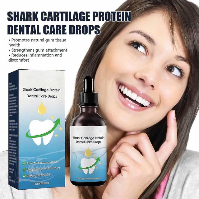 Gum Regrowth Drops, Shark Cartilage Protein Dental Care Drops, Gum Restore Liquid Mouthwash, Gum Repair Therapy For Oral Gum Health 3pcs - 90ml on Productcaster.