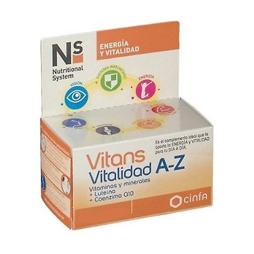 Nutritional System Vitans Vitalitet A-Z 30 tabletter on Productcaster.