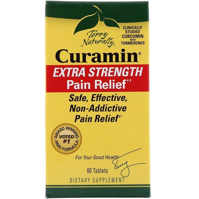 Terry Naturally, Curamin, Extra Strength Pain Relief, 60 Tablets on Productcaster.