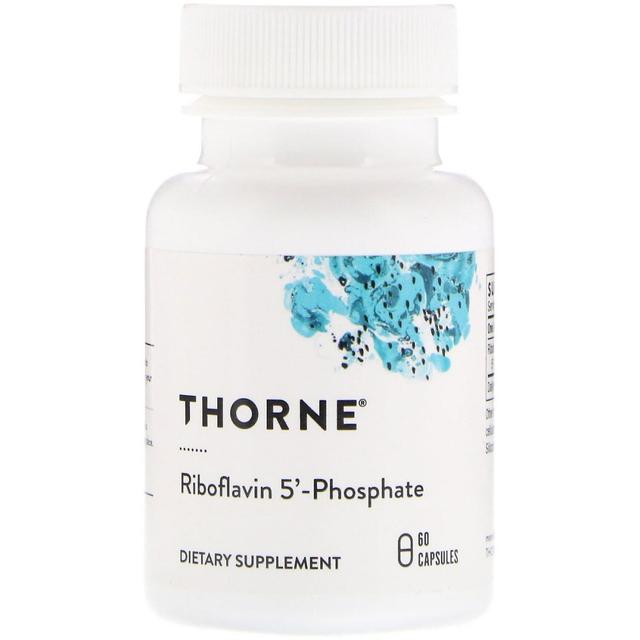 Thorne Research, Riboflavin 5' Phosphate, 60 Capsules on Productcaster.