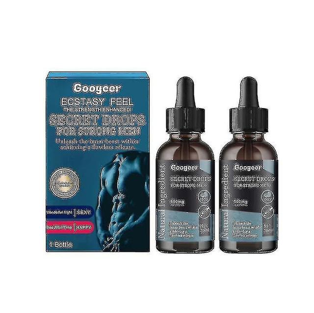 2PCS Googeer Secret Male Strength Drops Lindra Ångest, Slappna Av Kropp Och Själ, Öka Vitaliteten, Bod on Productcaster.