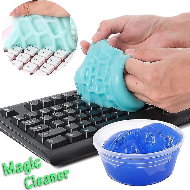 60ml Slime For Keyboard Cleaner Magic Super Gel Dust Clean Clay Mud Supplies Toys For Keyboard Laptop Usb Cleanser Glue Toys on Productcaster.