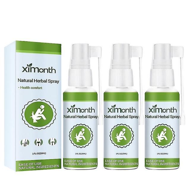 Hälsa Hudvård Naturlig Växtbaserad Hemorrojder Behandling Inre Högar Extern Anal Fissur Anal Relief Spray Eteriska Oljor 3st on Productcaster.