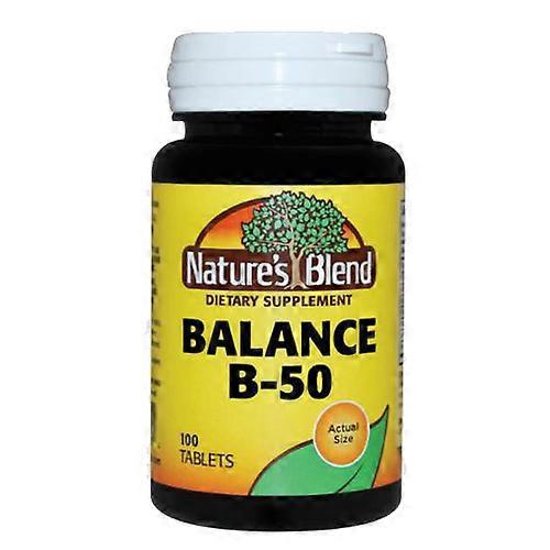 Nature's Blend Vitamin Balance B-50, 100 Tabs (Pack of 1) on Productcaster.