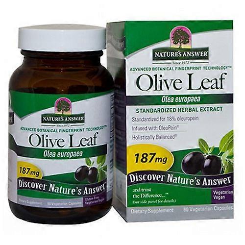 Nature's Answer Oleopein Olive Leaf, 60 VegCaps (Pack of 1) on Productcaster.