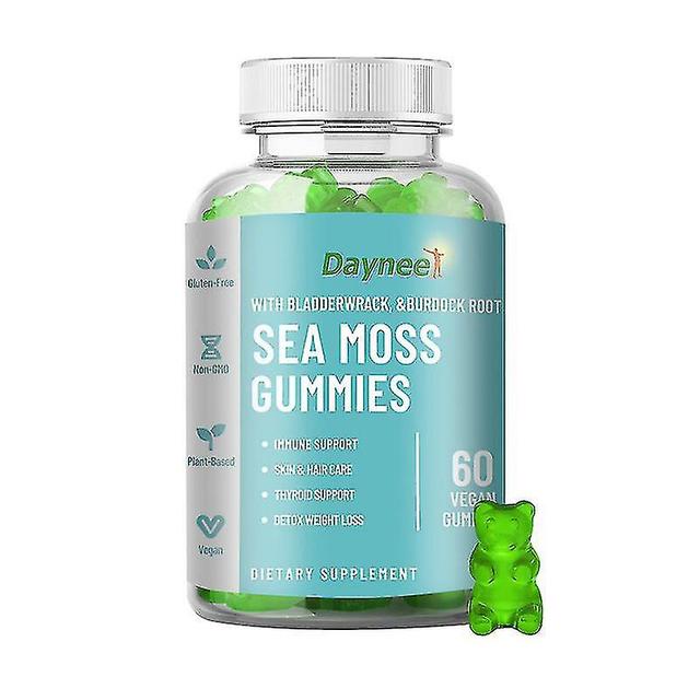 Suning Sea Moss Gummies Vegan Organic Vitamin Minerals Detox Fudge on Productcaster.