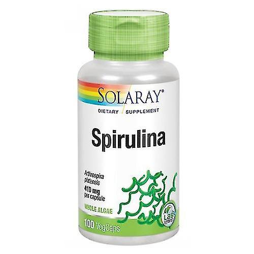 Solaray Spirulina,410 mg,100 Kapseln (4er-Packung) on Productcaster.