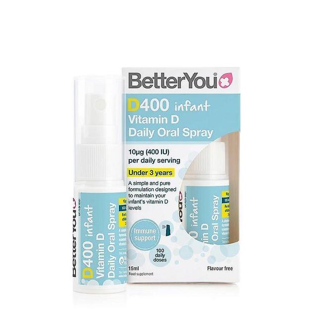 Better You BetterYou DLux Vitamina D Spray orale neonati 15ml on Productcaster.