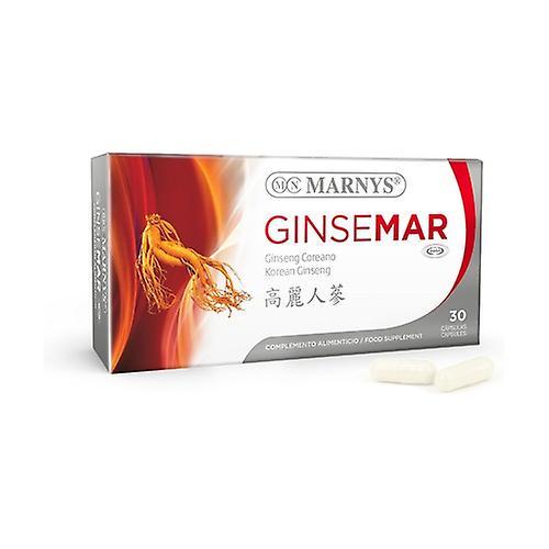 Marny's Ginsemar (Korean Ginseng) 30 capsules on Productcaster.