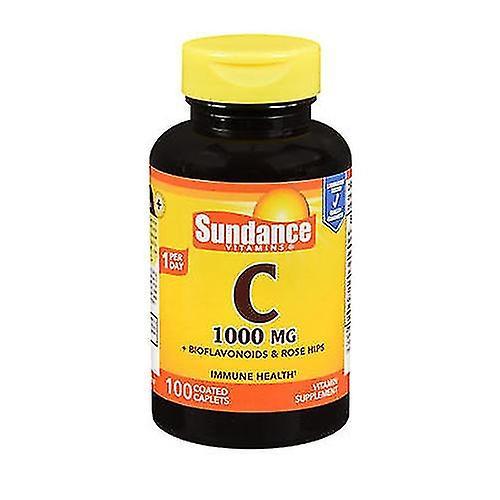 Vitamin C + Bioflavonoids & Rose Hips Coated Caplets, 1000 mcg, 100 Tabs (Pack of 2) on Productcaster.