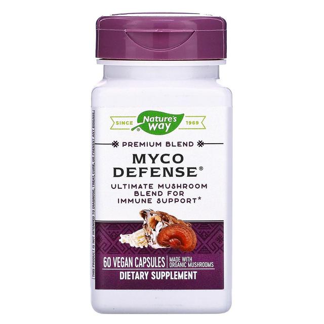 Nature's Way Nature-apos;s Way, Premium Blend, Myco Defense, 60 Capsules végétaliennes on Productcaster.