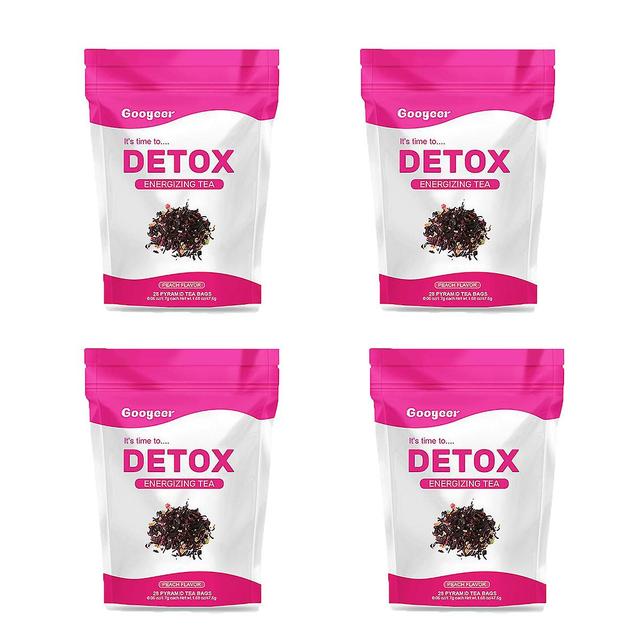 5/4/3 Beutel Detox-Tee unterstützt ein gesundes Gewicht, hilft, Blähungen zu reduzieren, natürliche Energie -GSL 4 pcs on Productcaster.