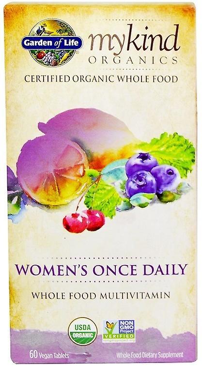 Garden of Life Mykind Organics Women's Once Daily 60 vegan tablets 350 gr on Productcaster.