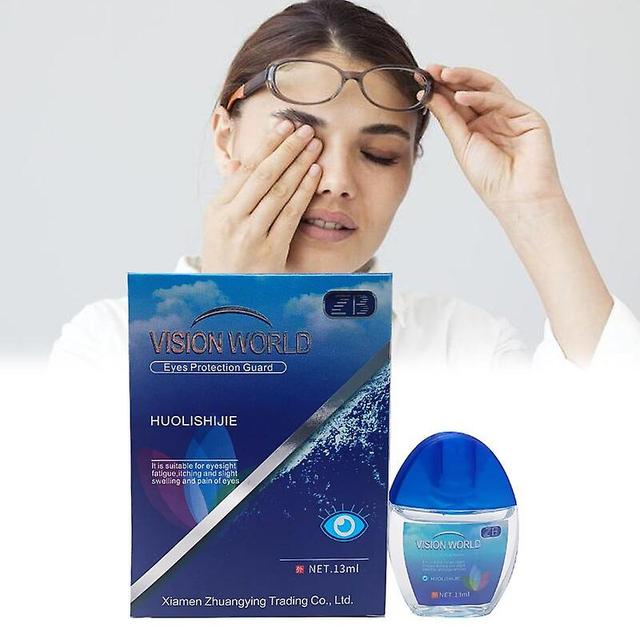 Coscelia Eye Drops Medical Blueberry Extract Safe Chinese Medicine Simulated Human Tears Improve Vision Effect Bacteriostat Clean Care on Productcaster.