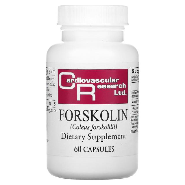 Cardiovascular Research Ltd. Cardiovascular Research Ltd., Forskolin, 60 kapsułek on Productcaster.