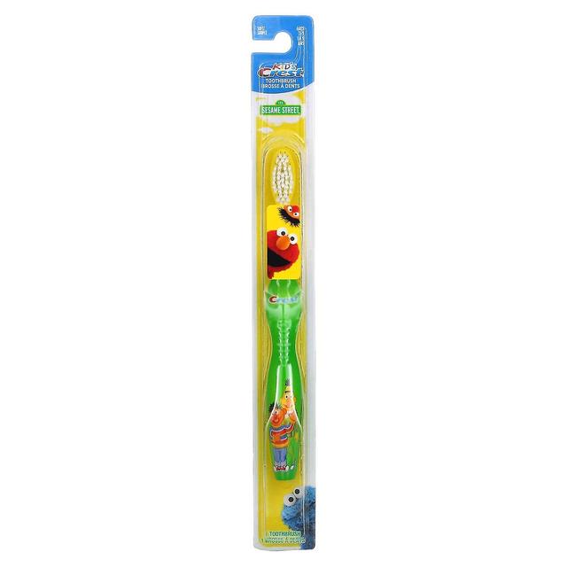 Crest, Kids, Toothbrush, Soft, Age 1-5 Years, Sesame Street, 1 Toothbrush on Productcaster.