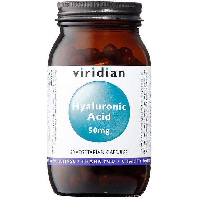 Viridian hyaluronic acid 50mg 90's on Productcaster.