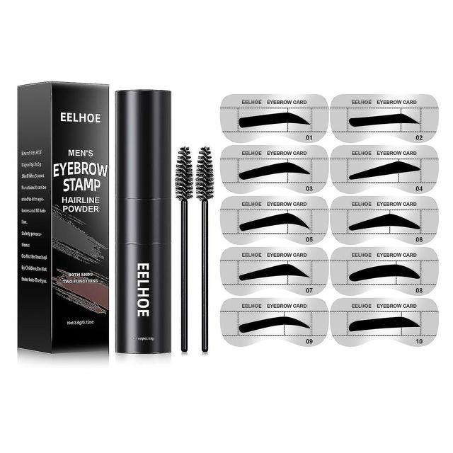 christina show Sl Chang Eelhoe Línea del cabello para hombres Portátil Polvo de cejas Reparación Sombra Rellenar Línea del cabello Eyebro modificado on Productcaster.