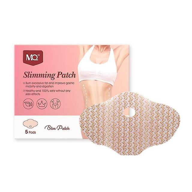 Qian 5pcs Slimming Patch Natural Herbal Essence Fat Burn Slim Products Body Belly Waist Losing Weight Cellulite Slimming Sticker on Productcaster.