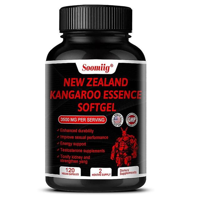 Visgaler Kangaroo Extract Boosts Sexual Performance Immune System Enhances Blood Flow Energy Support Testosterone Supplement For Men 120 count-1 bo... on Productcaster.