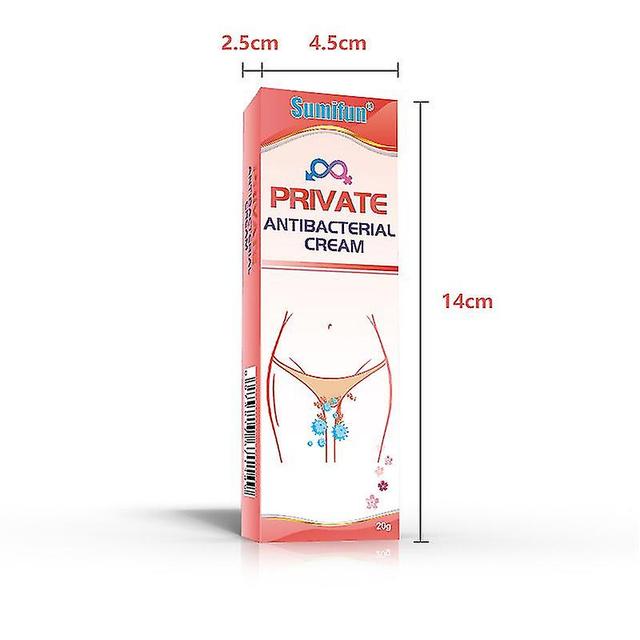 Unbrranded Scream Clearance 20g Private Parts Vaginal Itching Cream Skin Plaster Ointment For External Use White 3pcs on Productcaster.